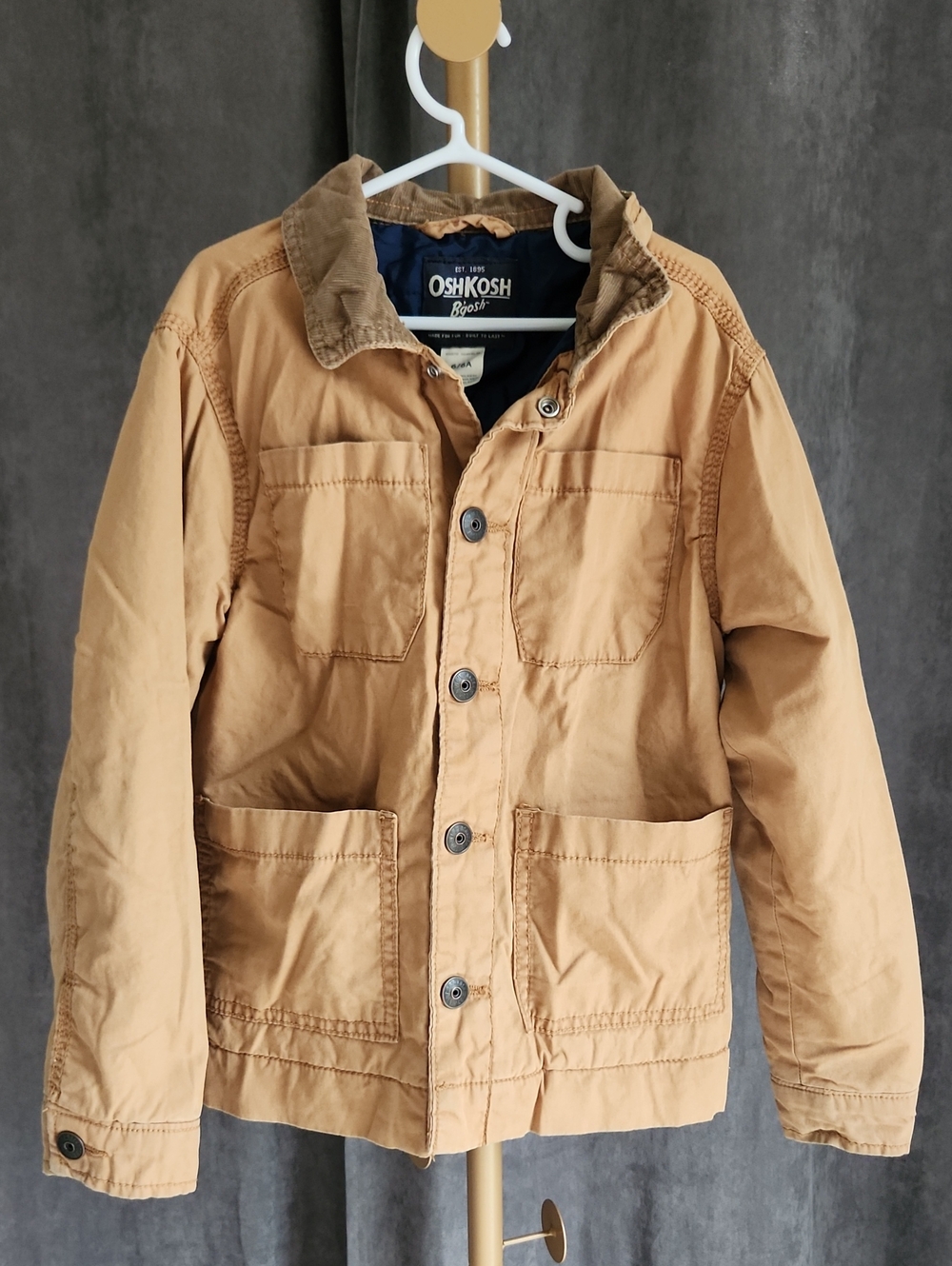 OshKosh B'gosh Men's Brown/Tan Field Jacket